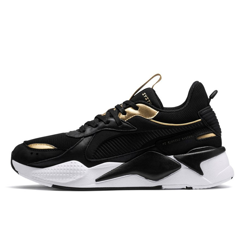 Jual SEPATU SNEAKERS Pria PUMA RS X Trophy Black Gold Original Termurah di Indonesia Ncrsport